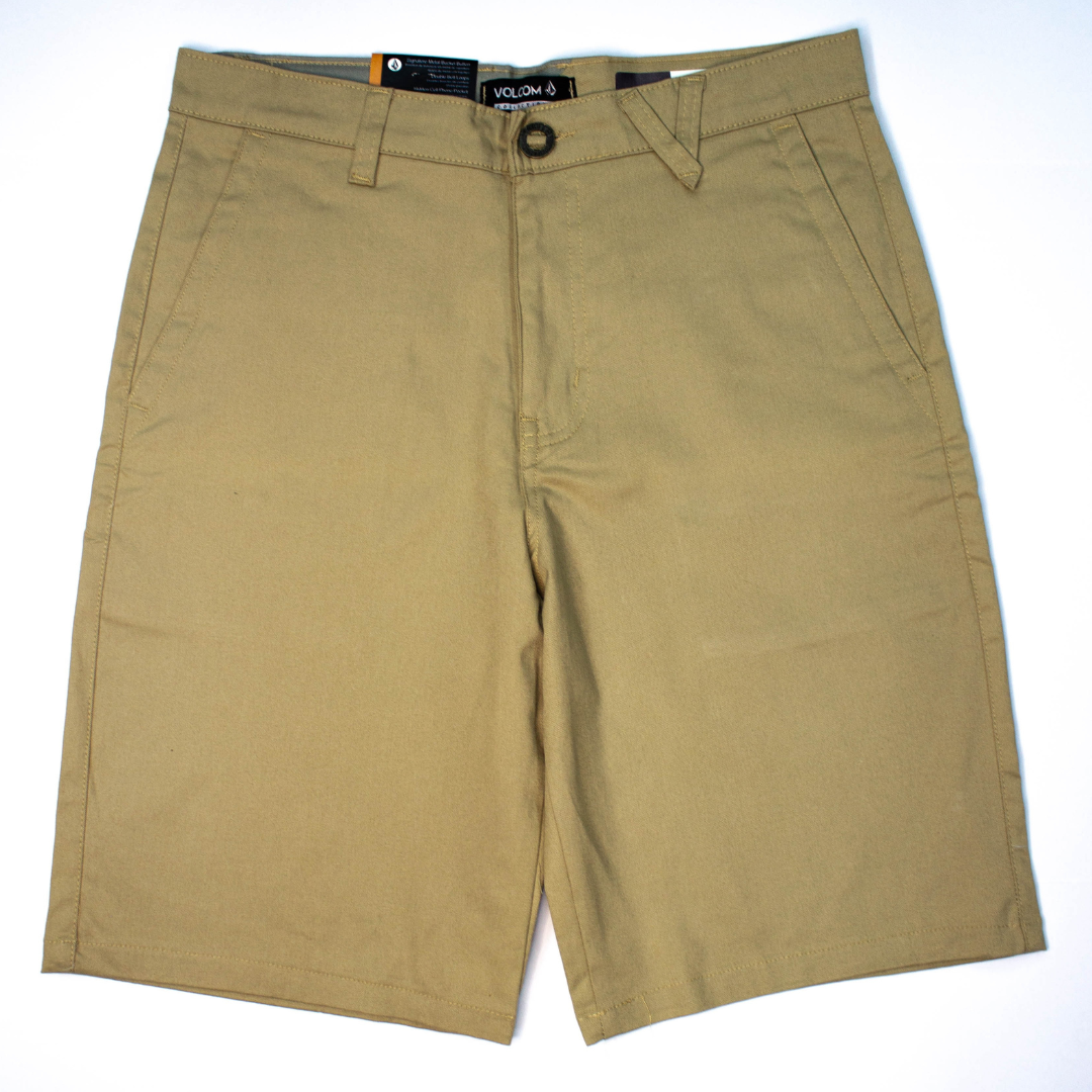 Short Casual Volcom Beige Claro