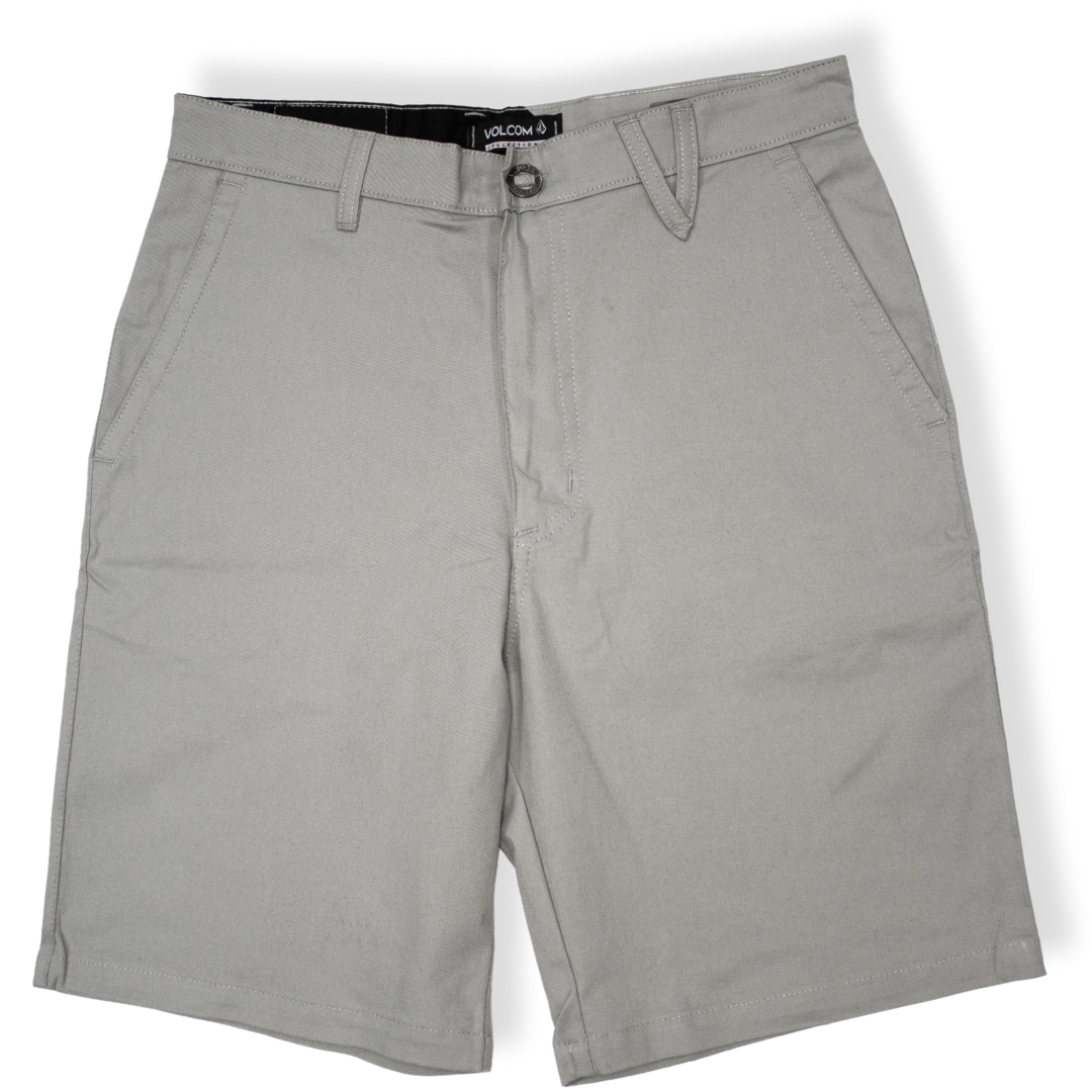 Short Casual Volcom Beige Gris Claro