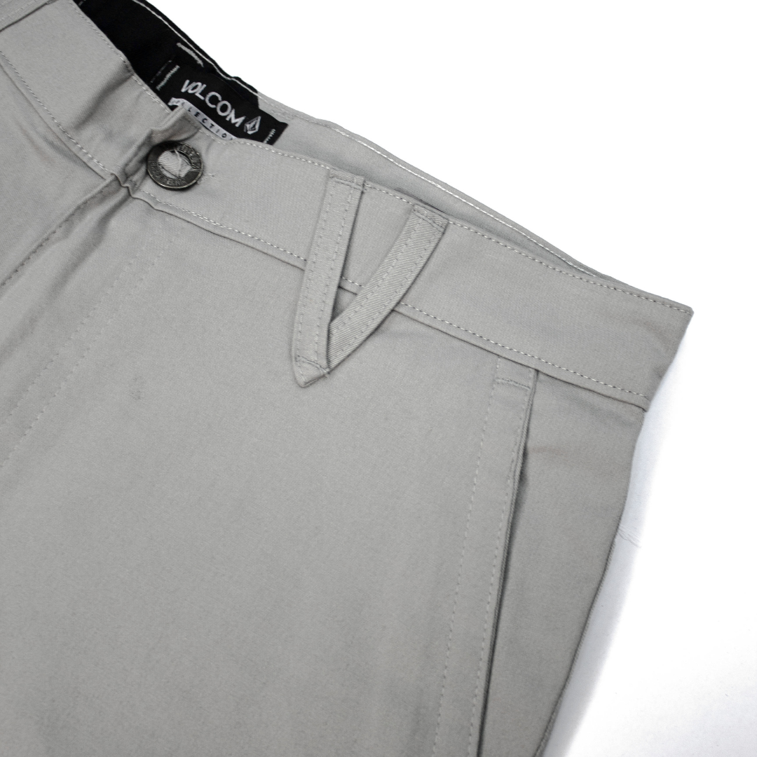 Short Casual Volcom Beige Gris Claro - Imagen 2