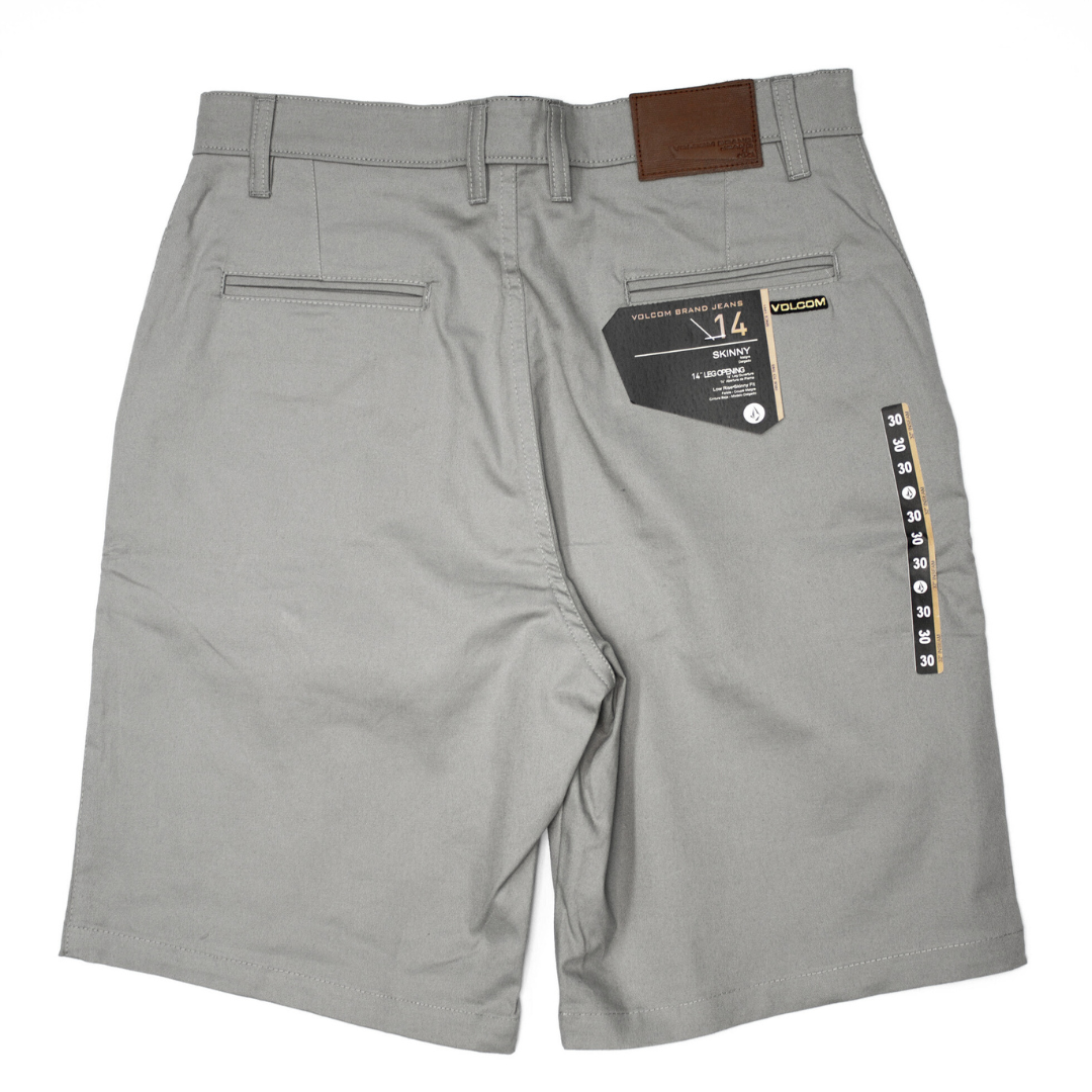 Short Casual Volcom Beige Gris Claro - Imagen 3